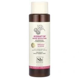 Soapbox, Питательный кондиционер, кератиновое усиление блеска, для шелковистых, укрощенных пушением волос, 473 мл (16 жидк. унц.)