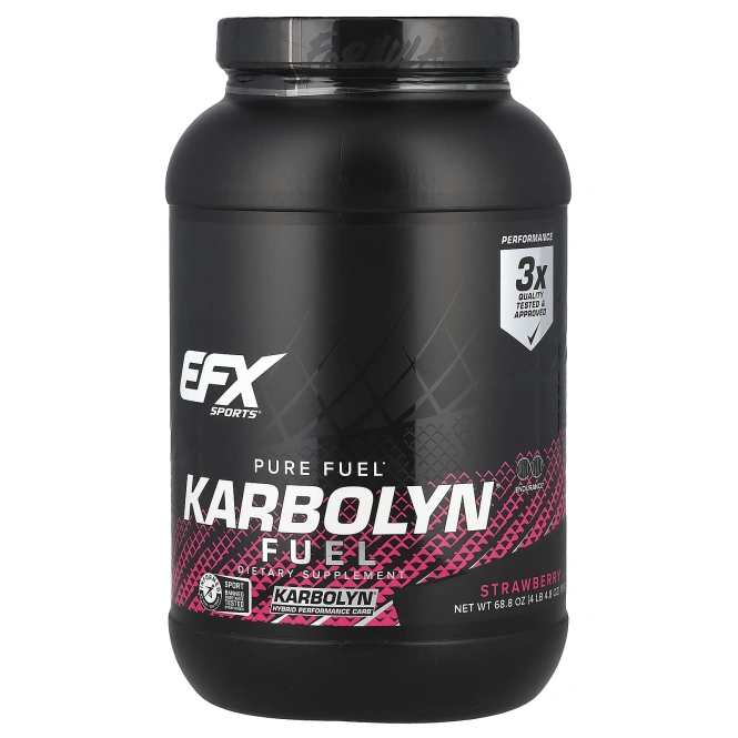 EFX Sports, Karbolyn, клубничный взрыв, 4,4 фунта (2000 г)