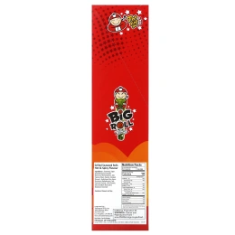 Tao Kae Noi, Big Roll, рулет из морских водорослей на гриле, острый, 6 пакетиков по 3 г (0,11 унции)