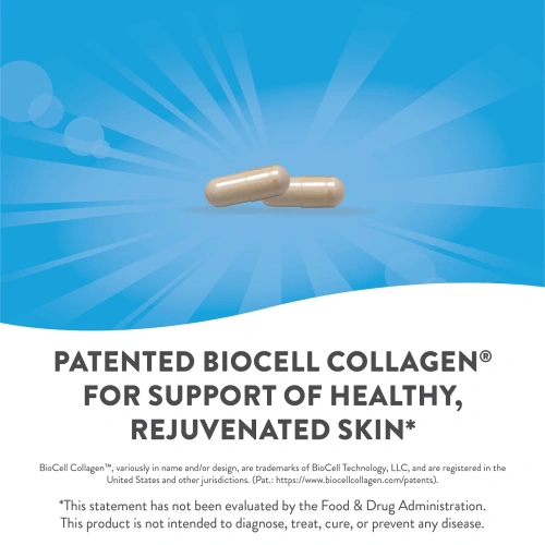 Nature's Way, Hydraplenish Patented BioCell Collagen with MSM, 60 Capsules