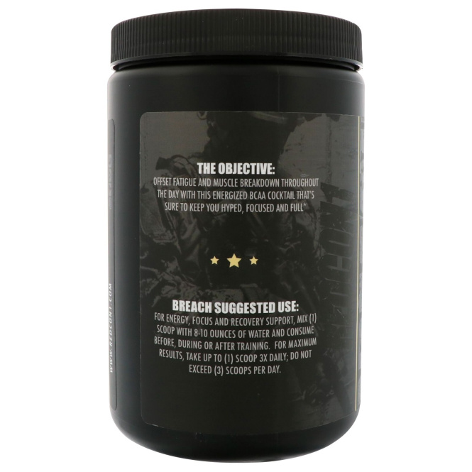 Redcon1, Breach Ballistic, активирующие аминокислоты с разветвлённой цепью, арбуз, 11,11 унц. (315 г)