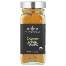 The Spice Lab, органическая молотая куркума, 53 г (1,9 унции)