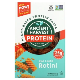 Ancient Harvest, POW! Паста, пружинки из красной чечевицы, 8 унций (227 г)