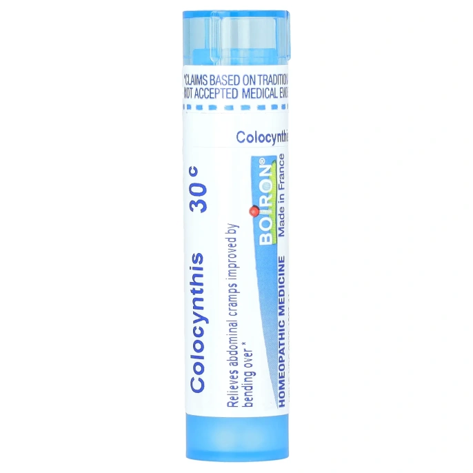 Boiron, Colocynthis 30C, средство от спазма желудка, прибл. 80 гранул
