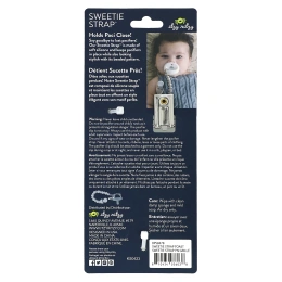 itzy ritzy, Sweetie Strap™, силиконовый захват для соски, от 0 месяцев, тост, 1 шт.