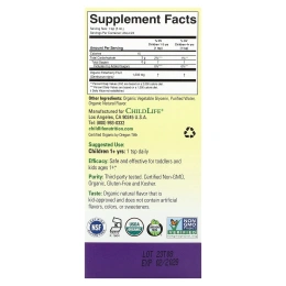 ChildLife Essentials, Органическая жидкая бузина, от 1 года, 118 мл (4 жидк. унц.)