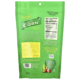 Karen's Naturals, Сублимированные овощи премиум-класса, просто кукуруза, 8 унций (224 г)