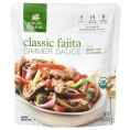 Simply Organic, классический соус фахита для тушения говядины или курицы, 227 г (8 унций)