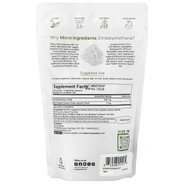 Micro Ingredients, DIM с экстрактом черного перца, 240 вегетарианских капсул
