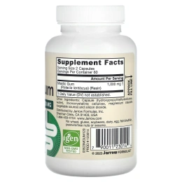 Jarrow Formulas, веганская мастиковая смола, 1000 мг, 120 растительных капсул
