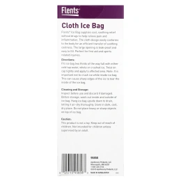 Flents, тканевый пакетик со льдом, большой, 1 шт.