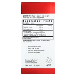 DietWorks, Яблочный уксус, 90 капсул