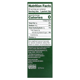 Whole Earth, листья стевии и архат с эритритолом, 80 пакетиков, 160 г (5,6 унции)