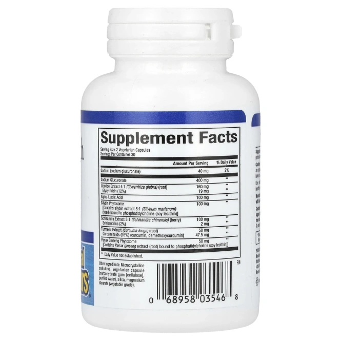 Natural Factors, Формула для здоровья печени, 60 капсул