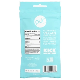 The PUR Company, Жевательная резинка, грушанка, 55 шт., 77 г (2,72 унции)