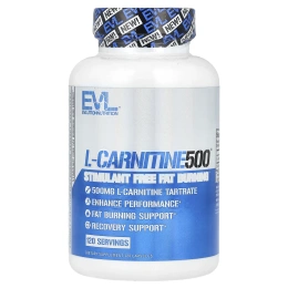 EVLution Nutrition, Карнитин 500, 120 капсул