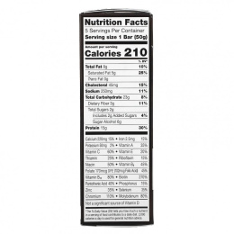 ZonePerfect, MACROS Bars, тосты с корицей, 5 батончиков, 50 г (1,76 унции)