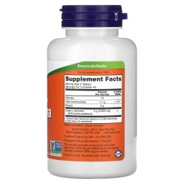 Now Spirulina Спирулина Certified Organic 1000 мг, 120 таблеток