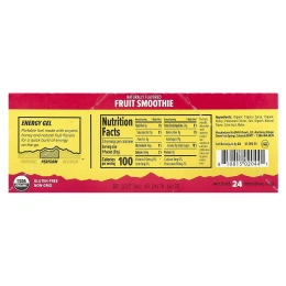 Honey Stinger, Energy Gel, фруктовый смузи, 24 пакетика по 31 г (1,1 унции)