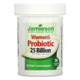 Jamieson Natural Sources, Пробиотик для женщин, 25 млрд, 30 вегетарианских капсул