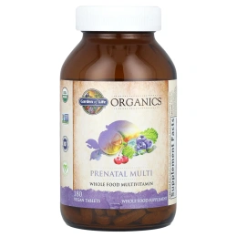 Витамины для беременных, MyKind Organics Prenatal Once Daily, Garden of life, 180 веганских таблеток