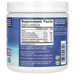 Natural Vitality, CALM, антистрессовая смесь для напитков, с кальцием, малина и лимон, 226 г (8 унций)