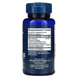 Life Extension, Комплекс из экстракта грибов Рейши, 60 вегетарианских капсул