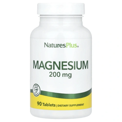 Nature's Plus, Магний, 200 мг, 90 таблеток