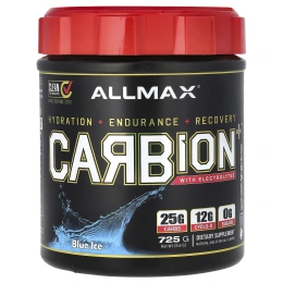 ALLMAX Nutrition, CARBion+ с электролитами, Взрыв синей бомбы, 30,7 унции (870 г)