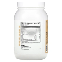 Raw Nutrition, сывороточный изолят сывороточного протеина от коров травяного откорма, с арахисовым маслом, 857,5 г (1,89 фунта)