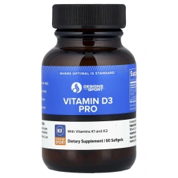 Designs For Health, Designs For Sport®, витамин D3 Pro, 60 мягких таблеток