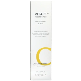Missha, Vita C Plus Ascorbic Acid, Осветляющий тоник, 6,76 жидких унций (200 мл)