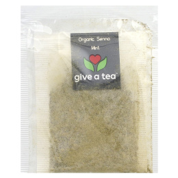 NOW Foods, органический чай из сенны и мяты, без кофеина, 24 чайных пакетика, 48 г (1,7 унции)