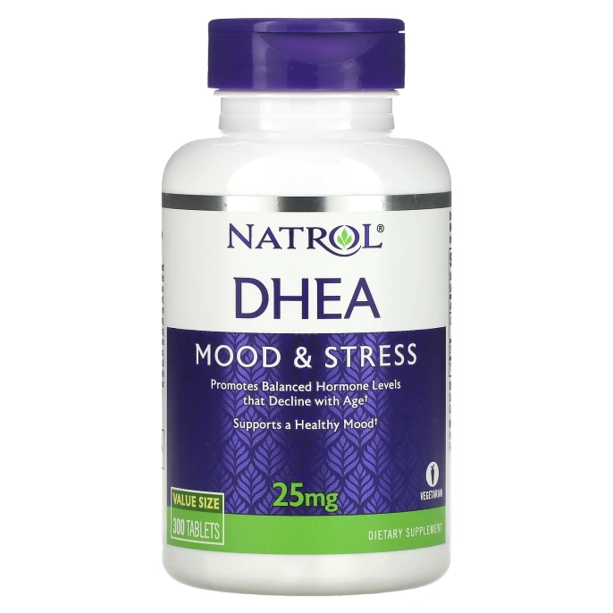 Natrol DHEA 25 мг, 300 таблеток
