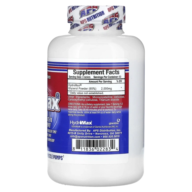 APS, HydroMax`` 180 таблеток