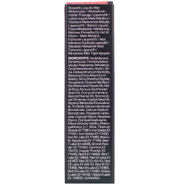 Smashbox, Always On  Metallic Matte Liquid Lipstick, Rust Fund, 0.13 fl oz (4 ml)