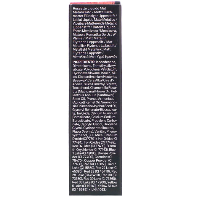 Smashbox, Always On  Metallic Matte Liquid Lipstick, Rust Fund, 0.13 fl oz (4 ml)