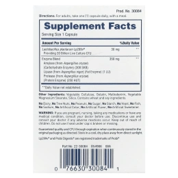 American Health, Enzyme Probiotic Complex +, 30 капсул