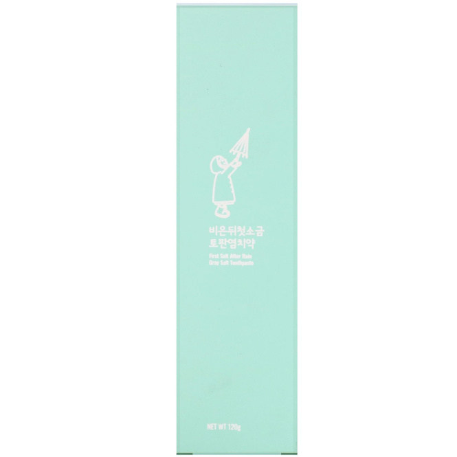 First Salt After Rain, Grey Salt Toothpaste, 120 g
