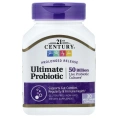 21st Century, Ultimate Probiotic, 50 млрд КОЕ, 30 вегетарианских капсул