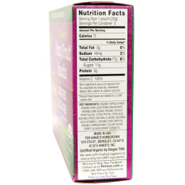 Annie's Homegrown, Органические фруктовые кролики, вкус виноградное изобилие, 5 пакетиков, 0,8 унций (23 г) каждый