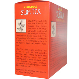 Hobe Labs, Чай для похудения Slim Tea, оригинальный, 60 пакетиков, 4,20 унции (120 г)