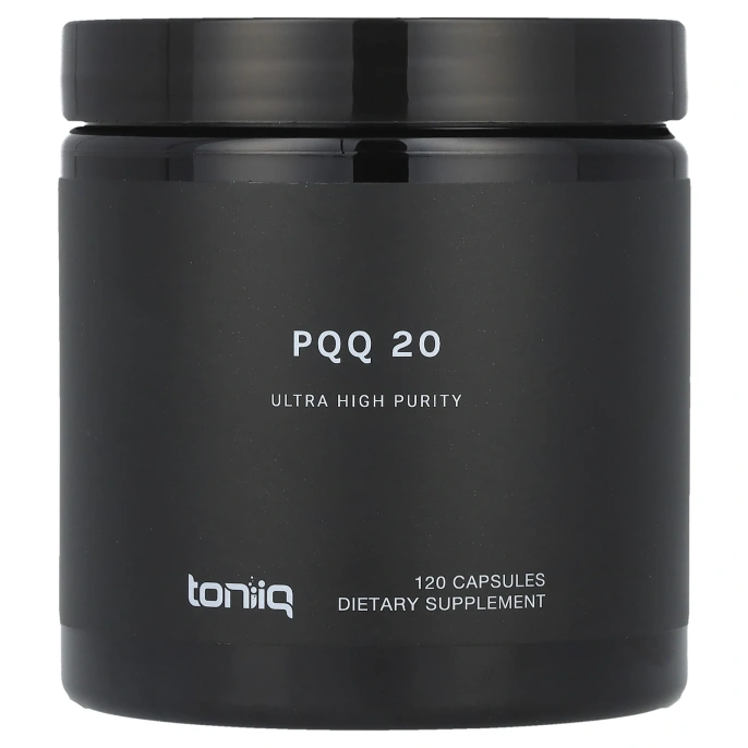 Toniiq, PQQ 20, 120 капсул (20 мг на капсулу)