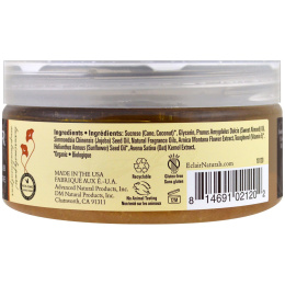 Eclair Naturals, Сахарный скраб, сливочный кокос, 9 унций (255 г)