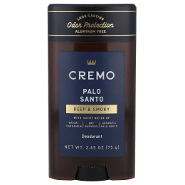 Cremo, Дезодорант, Palo Santo, 75 г (2,65 унции)