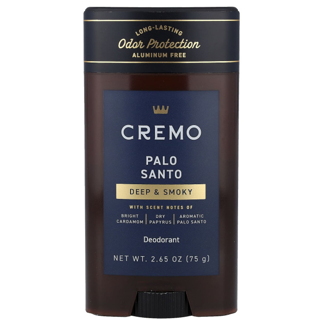 Cremo, Дезодорант, Palo Santo, 75 г (2,65 унции)