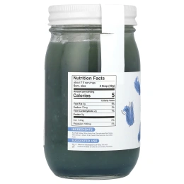 True Sea Moss, Гель с морским мохом, голубая спирулина и мята, 453 г (16 жидк. унц.)