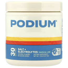 Podium Nutrition, соль и электролиты, тропический лайм, 159 г (5,61 унции)