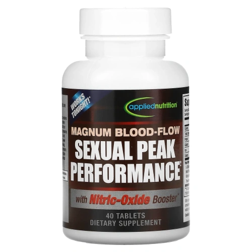 Applied Nutrition, Magnum Blood-Flow Sexual Peak Peformance, 40 таблеток