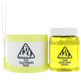 Neogen, Code 9, Lemon Green Caviar Essence & Tox Tightening Pack Kit, 1 Kit